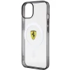 Чохол Ferrari Outline для iPhone 14 Transparent with MagSafe (FEHMP14SURKT)
