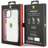 Чехол Ferrari Outline для iPhone 14 Transparent with MagSafe (FEHMP14SURKT)