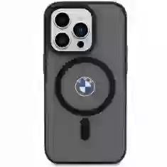 Чехол BMW для iPhone 14 Plus Signature MagSafe Black with MagSafe (BMHMP14MDSLK)