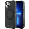 Чохол BMW Pattern для iPhone 14 Plus Grey with MagSafe (BMHMP14MHGPK)