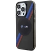 Чехол BMW Tricolor Stripes для iPhone 14 Pro Grey with MagSafe (BMHMP14LHDTK)