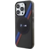 Чехол BMW Tricolor Stripes для iPhone 14 Pro Max Grey with MagSafe (BMHMP14XHDTK)