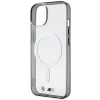 Чехол BMW Silver Ring для iPhone 14 Transparent with MagSafe (BMHMP14SHCRS)