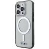 Чохол BMW Silver Ring для iPhone 14 Pro Max Transparent with MagSafe (BMHMP14XHCRS)