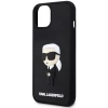 Чохол Karl Lagerfeld Rubber Ikonik 3D для iPhone 14 Black (KLHCP14S3DRKINK)