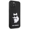 Чохол Karl Lagerfeld Rubber Choupette 3D для iPhone 14 Plus Black (3666339122676)