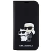 Чехол Karl Lagerfeld Saffiano Karl & Choupette для iPhone 14 Pro Black (KLBKP14LSANKCPK)