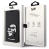Чехол Karl Lagerfeld Saffiano Karl & Choupette для iPhone 14 Pro Max Black (KLBKP14XSANKCPK)