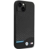 Чехол BMW Leather Carbon для iPhone 13 Black (BMHCP13M22NBCK)