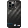 Чохол BMW Leather Carbon для iPhone 13 | 13 Pro Black (BMHCP13L22NBCK)