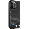 Чохол BMW Leather Carbon для iPhone 13 Pro Max Black (BMHCP13X22NBCK)
