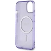Чохол Guess Glitter Gold для iPhone 14 Purple with MagSafe (GUHMP14SHCMCGU)