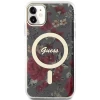 Чехол Guess Flower для iPhone 11 | XR Khaki with MagSafe (GUHMN61HCFWSA)