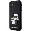 Чехол Karl Lagerfeld Saffiano Karl & Choupette для iPhone 11 | XR Black (KLHCN61SANKCPK)