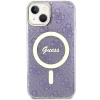 Чохол Guess 4G для iPhone 14 Plus Purple with MagSafe (GUHMP14MH4STU)