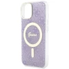 Чохол Guess 4G для iPhone 14 Plus Purple with MagSafe (GUHMP14MH4STU)