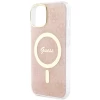 Чохол Guess 4G для iPhone 14 Plus Pink with MagSafe (GUHMP14MH4STP)