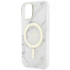 Чехол Guess Marble для iPhone 14 Plus White with MagSafe (GUHMP14SPCUMAH)