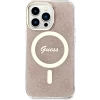 Чохол Guess 4G для iPhone 13 Pro Pink with MagSafe (GUHMP13LH4STP)