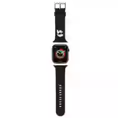Ремінець Karl Lagerfeld 3D Rubber Karl Head для Apple Watch 49 | 45 | 44 | 42 mm Black (KLAWLSLKNK)
