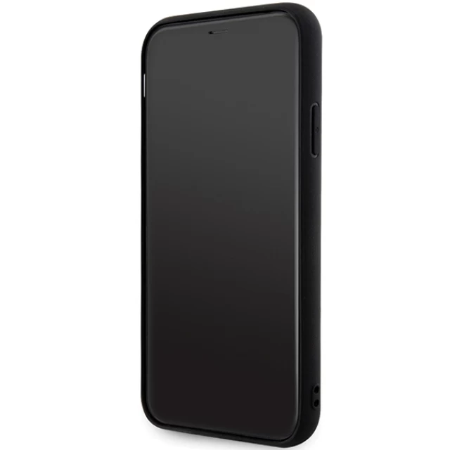 Чехол Karl Lagerfeld 3D Rubber Ikonik для iPhone 11 | XR Black (KLHCN613DRKINK)