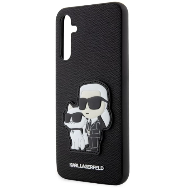Чехол Karl Lagerfeld Saffiano Karl & Choupette для Samsung Galaxy A54 5G (A546) Black (KLHCA54SANKCPK)