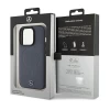 Чохол Mercedes Smooth Leather для iPhone 15 Pro Navy with MagSafe (MEHMP15L23RCMV)