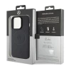 Чохол Mercedes Star Pattern Leather для iPhone 15 Pro Black with MagSafe (MEHMP15L23RGSK)