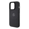 Чехол Mercedes Crossed Lines Pattern Leather для iPhone 15 Pro Max Black with MagSafe (MEHMP15X23RMMK)