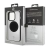 Чехол Mercedes Leather & Alu для iPhone 15 Pro Silver with MagSafe (MEHMP15L23ACMS)