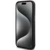 Чехол Mercedes Silicone Large Rhombuses Pattern для iPhone 15 Plus | 14 Plus Black with MagSafe (AMHMP15M23SSPK)