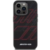 Чехол Mercedes Silicone Large Rhombuses Pattern для iPhone 15 Pro Black with MagSafe (AMHMP15L23SSPK)