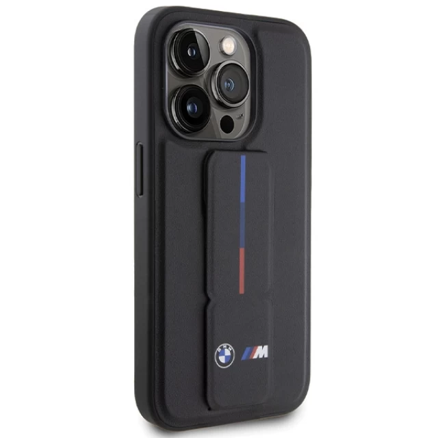 Чохол BMW Grip Hot Stamp для iPhone 15 Pro Max Black (BMHCP15X22GSLK)