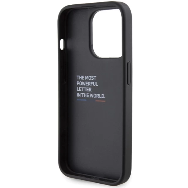 Чохол BMW Grip Hot Stamp для iPhone 15 Pro Max Black (BMHCP15X22GSLK)