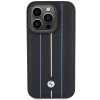 Чохол BMW Leather Stamp Blue Lines для iPhone 15 Pro Black (BMHCP15L22RVSK)