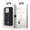 Чохол BMW Leather Stamp Blue Lines для iPhone 15 Pro Black (BMHCP15L22RVSK)