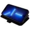 Чохол-книжка BMW Leather Stamp Blue Lines для iPhone 15 Pro Max Black (BMBKP15X22RVSK)