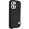 Чехол BMW Leather Blue Dots для iPhone 15 Pro Black (BMHCP15L22RBDK)