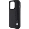 Чохол BMW Leather Blue Dots для iPhone 15 Pro Max Black (BMHCP15X22RBDK)