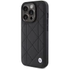 Чехол BMW Leather Quilted для iPhone 15 Pro Black (BMHCP15L22RQDK)