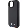 Чохол BMW Leather Stamp Tricolor для iPhone 15 Black (BMHCP15S22PTDK)