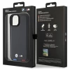 Чохол BMW Leather Stamp Tricolor для iPhone 15 Black (BMHCP15S22PTDK)