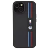 Чехол BMW Tricolor M Collection для iPhone 15 Black (BMHCP15S22PPMK)