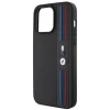 Чохол BMW Tricolor M Collection для iPhone 15 Pro Black (BMHCP15L22PPMK)