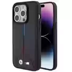 Чохол BMW Quilted Tricolor для iPhone 15 Pro Black (BMHCP15L22PVTK)