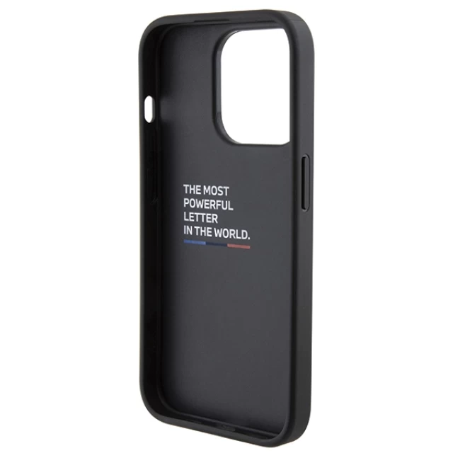 Чехол BMW M Edition Hexo Pattern для iPhone 15 Pro Max Black (BMHCP15X22PGVK)