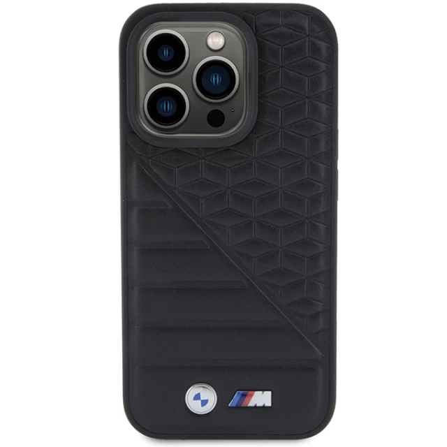 Чохол BMW Bi Pattern для iPhone 15 Pro Max Black (BMHCP15X22PMGK)