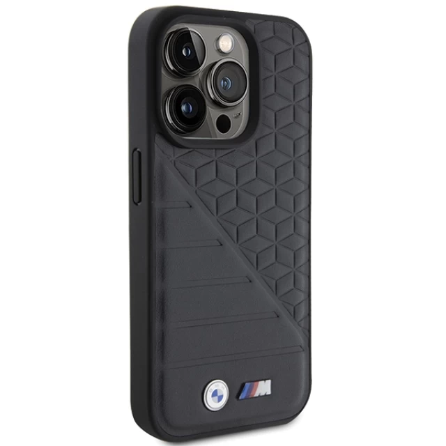 Чехол BMW Bi Pattern для iPhone 15 Pro Max Black (BMHCP15X22PMGK)