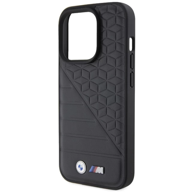 Чохол BMW Bi Pattern для iPhone 15 Pro Max Black (BMHCP15X22PMGK)