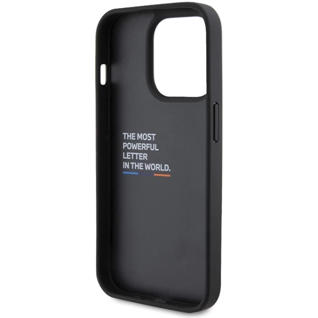 Чехол BMW Bi Pattern для iPhone 15 Pro Max Black (BMHCP15X22PMGK)